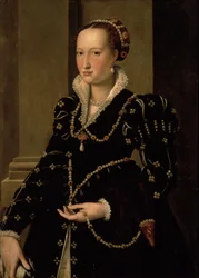 Porträtt av Laudomia av Medici